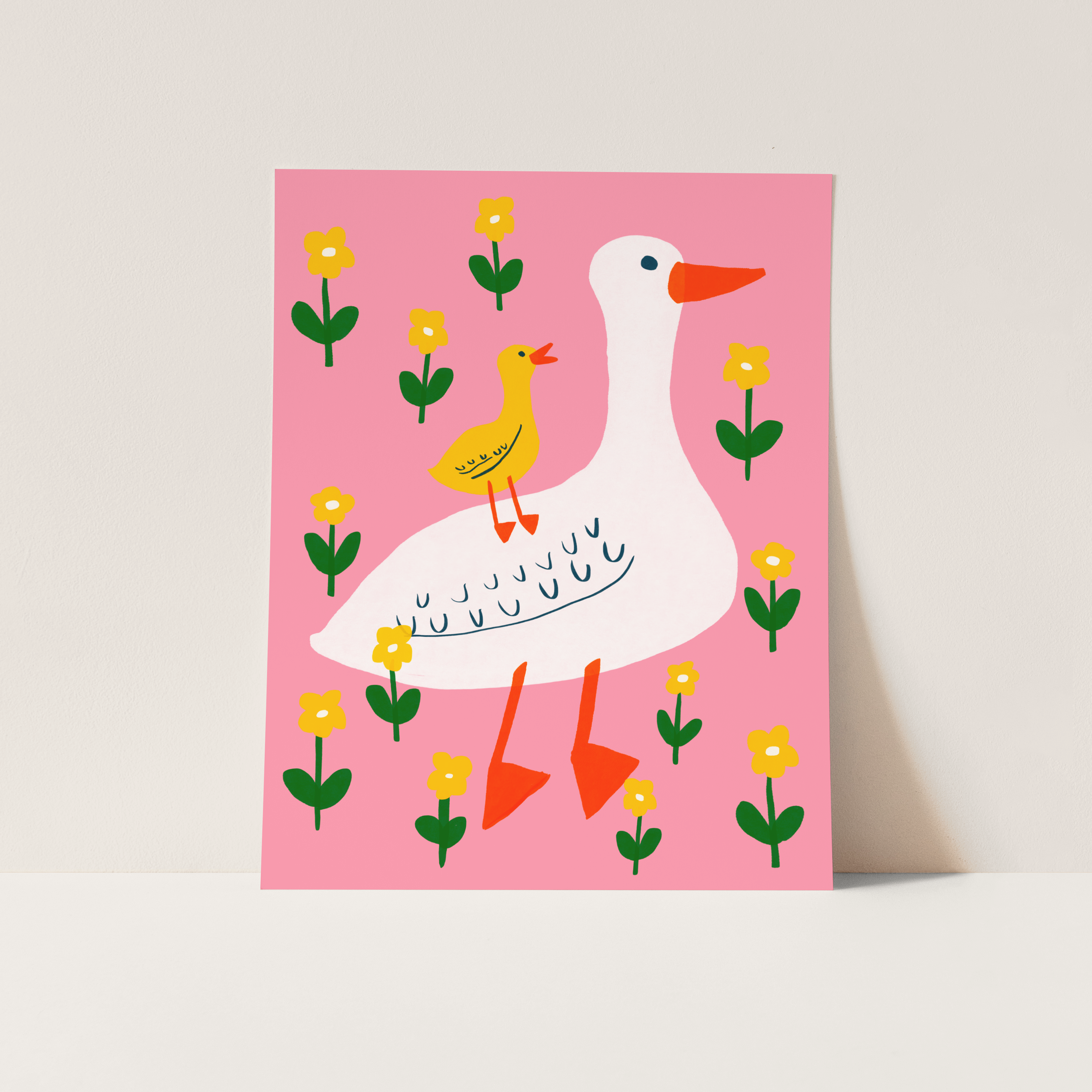 Baby Duck Print