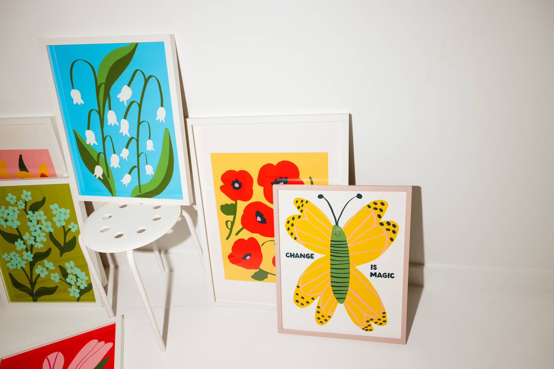 Change is Magic Butterfly Print