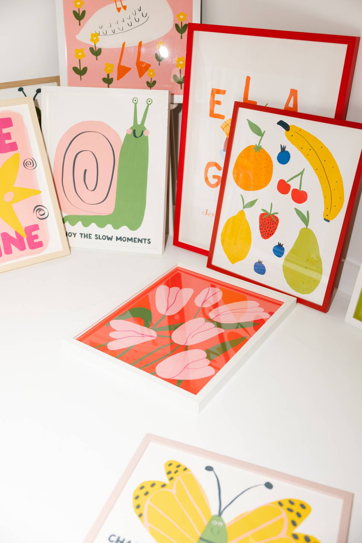 Enjoy the Slow Moments Snail Print