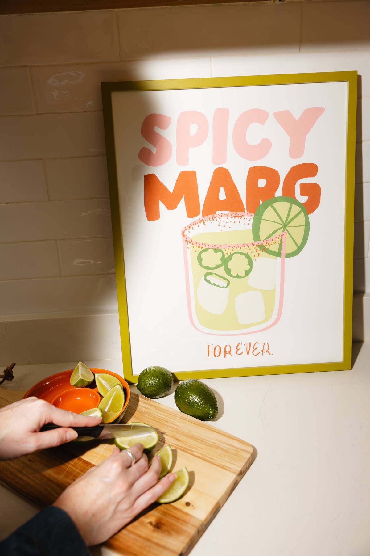 Spicy Marg Forever Print