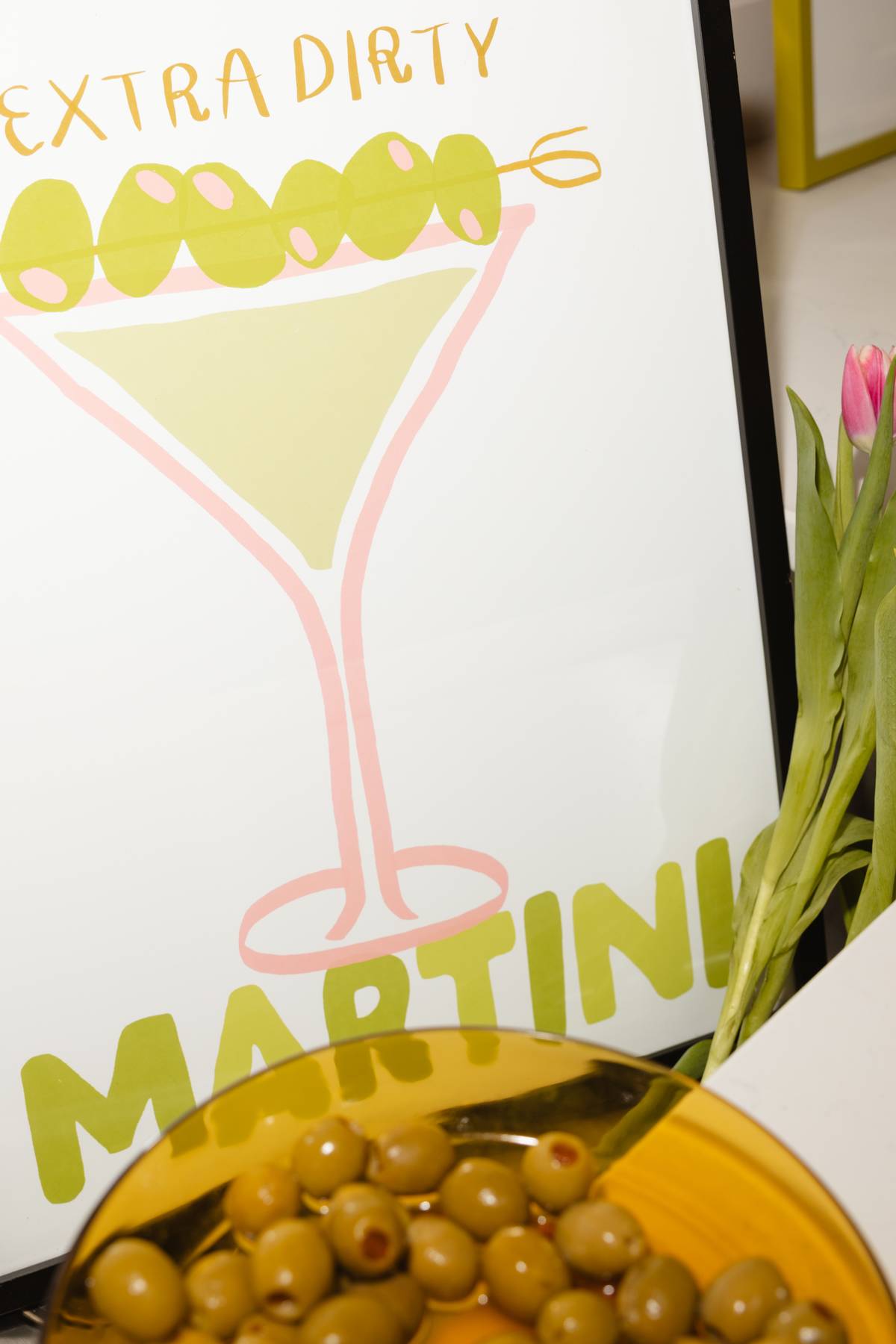 Extra Dirty Martini Print