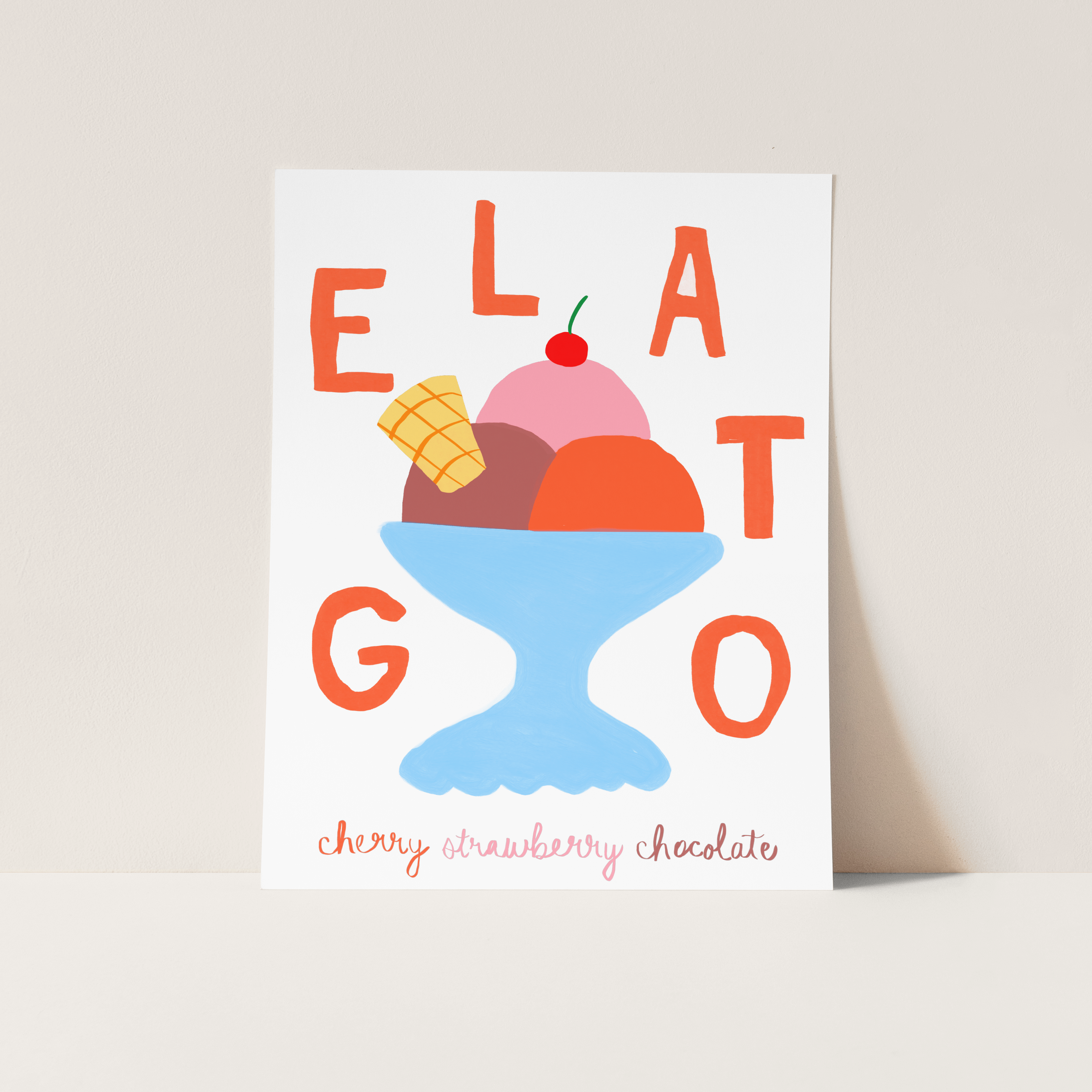 Gelato Print