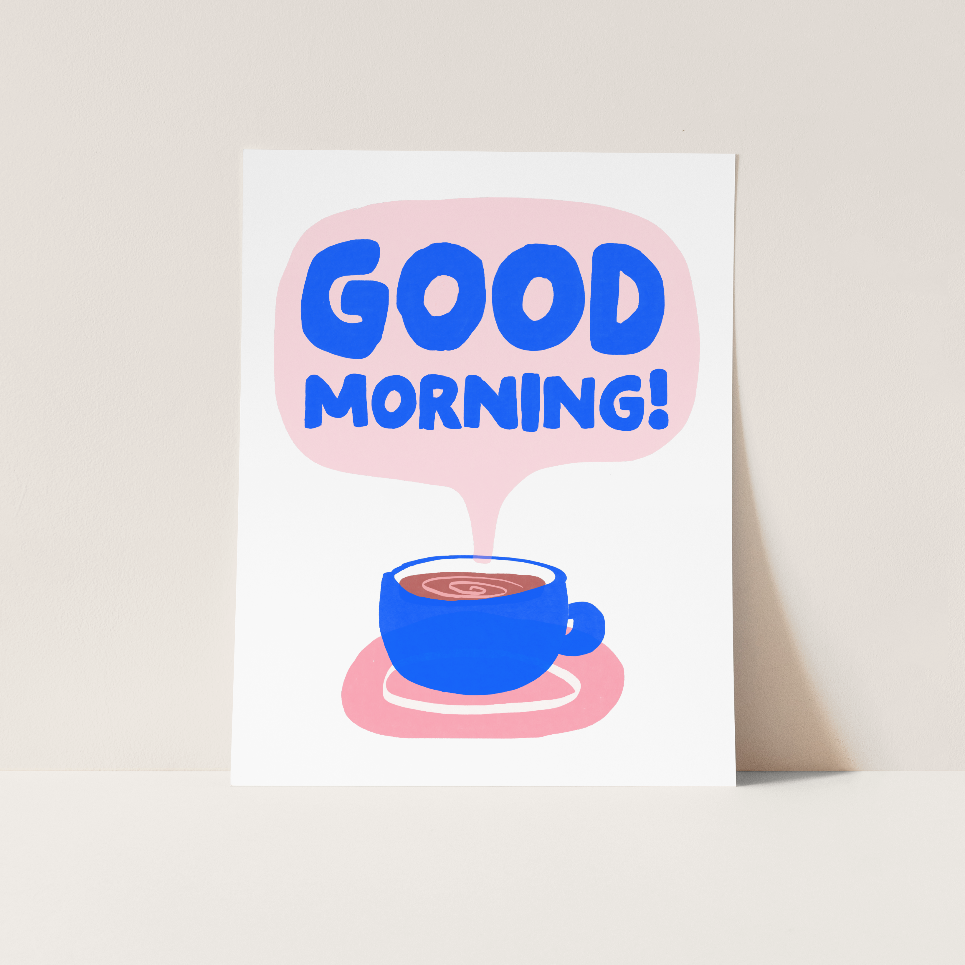 Good Morning Coffee Print