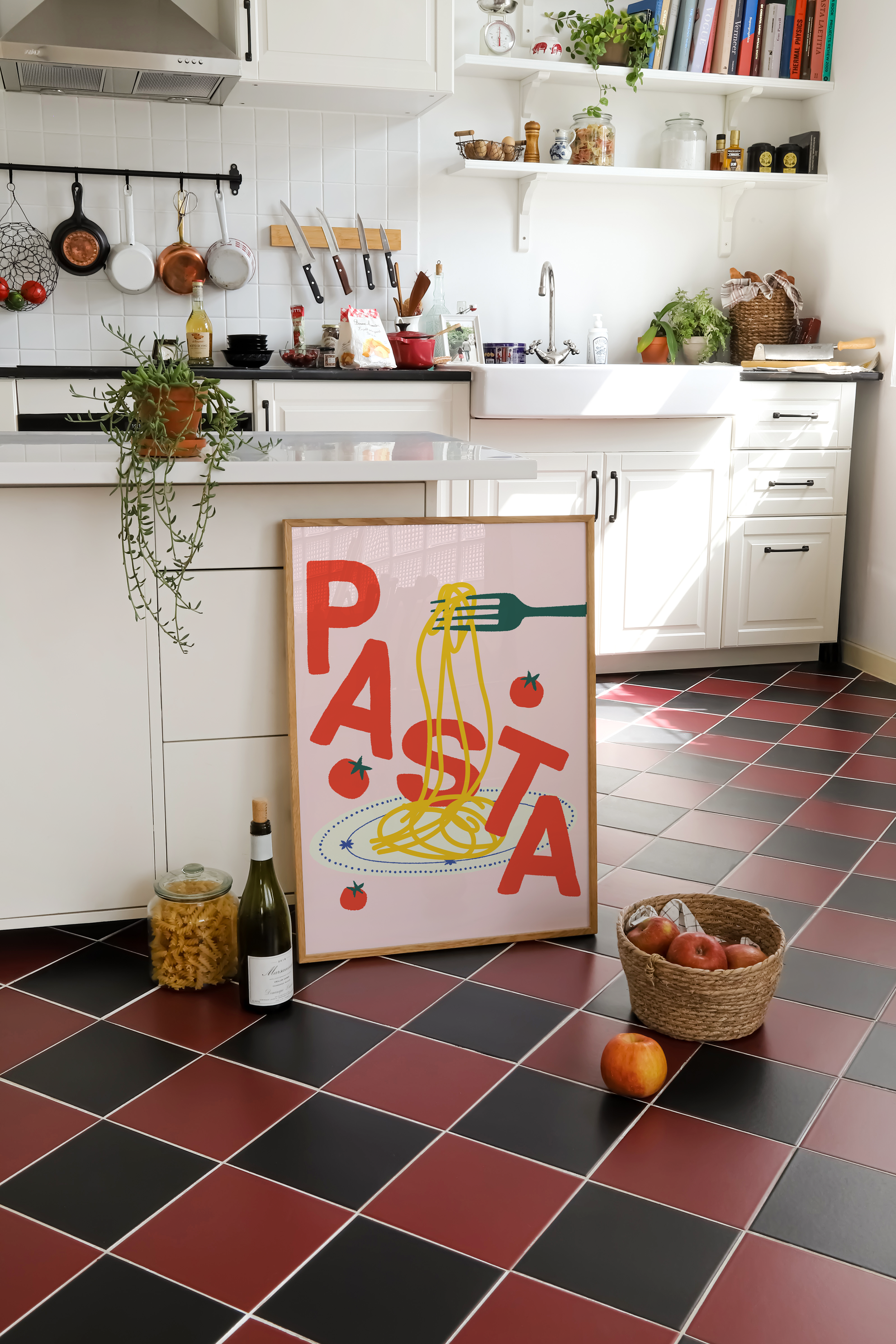 Plate of Spaghetti Print