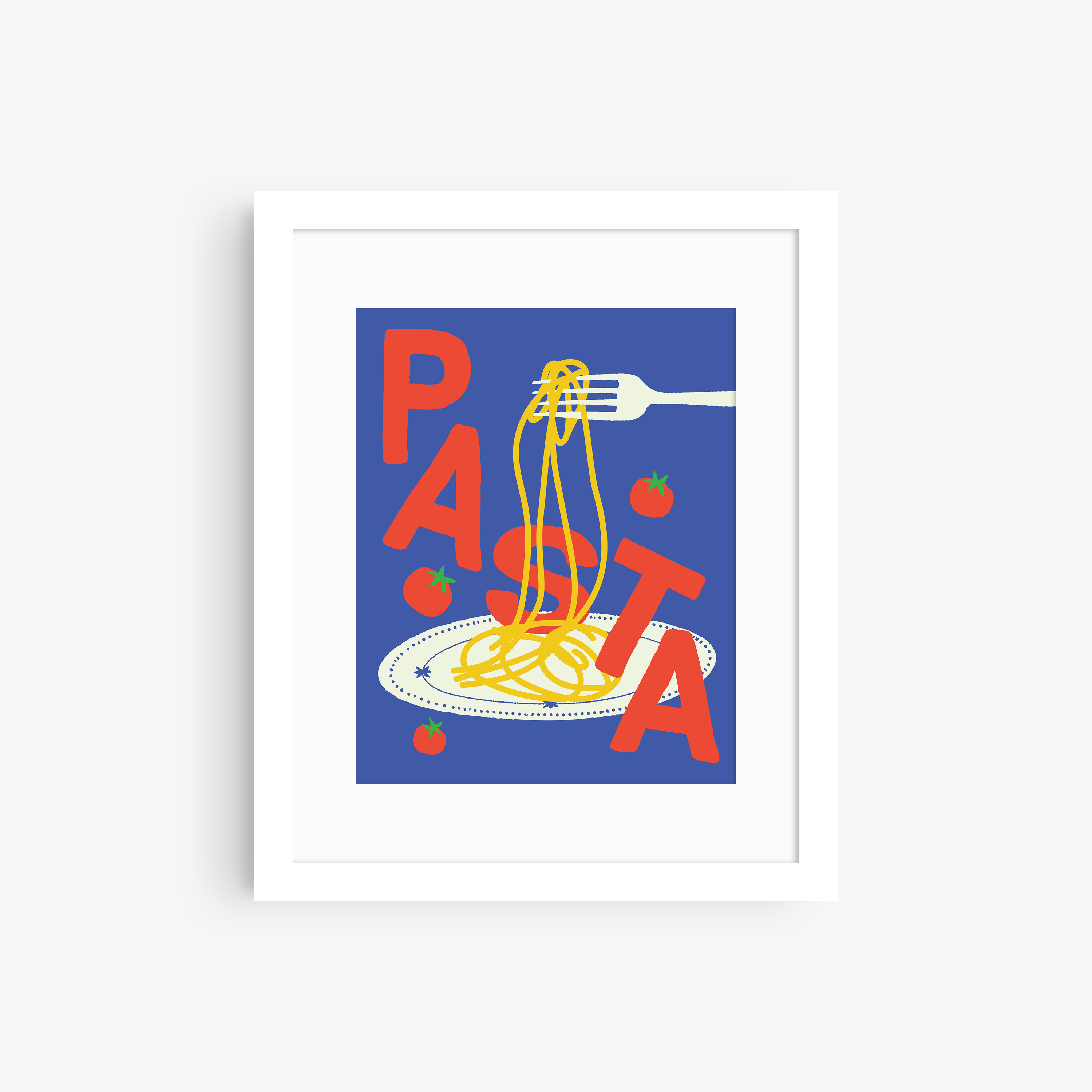 Plate of Spaghetti Print