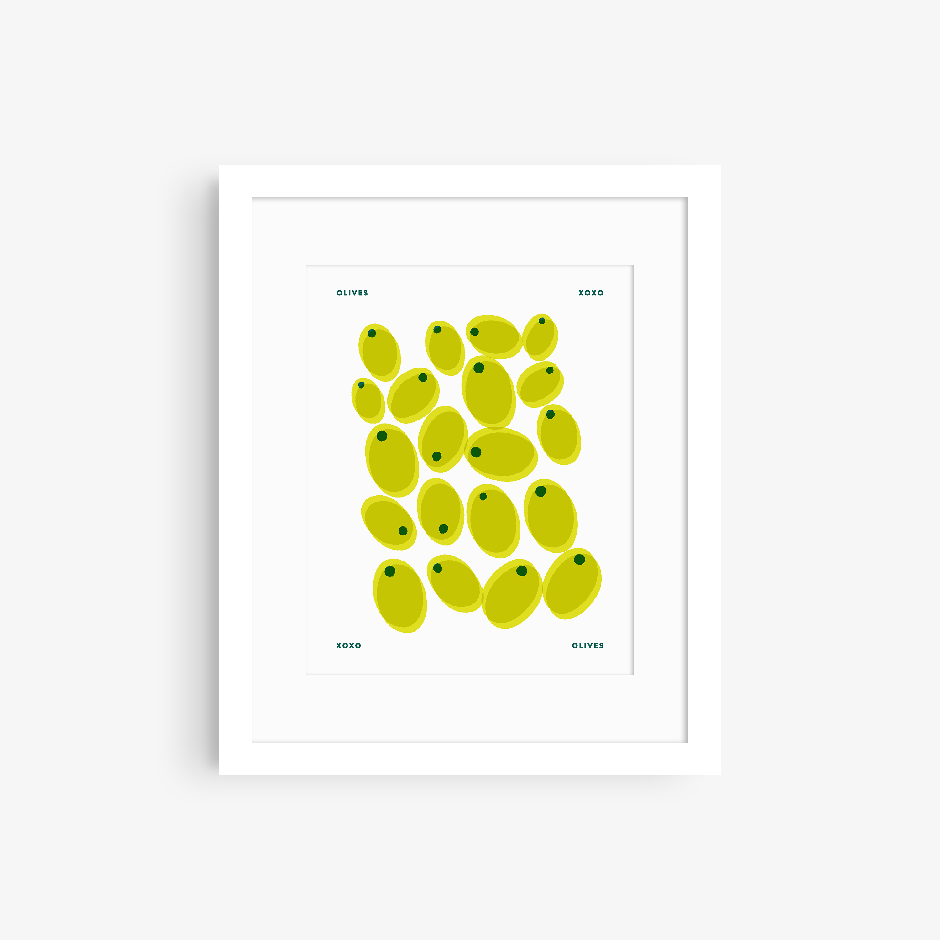 XOXO Olives Print