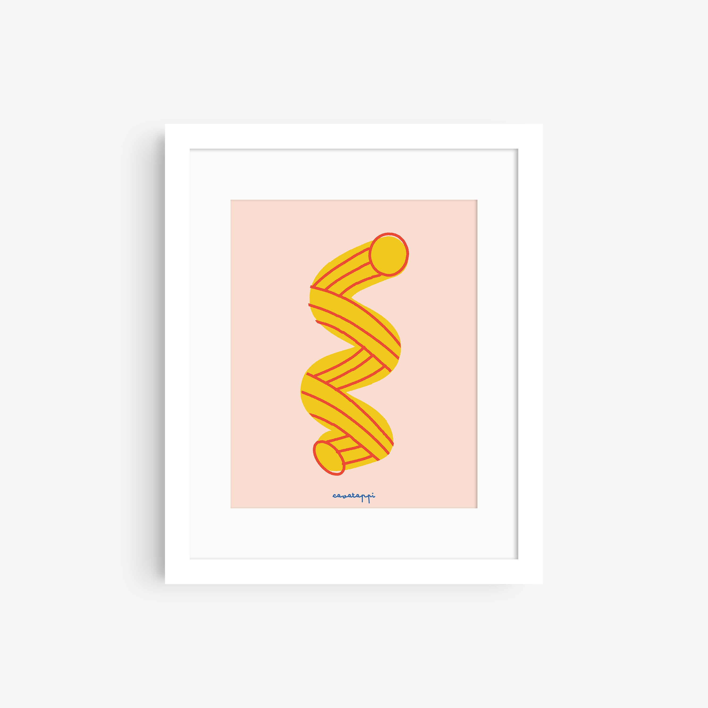 Cavatappi Print