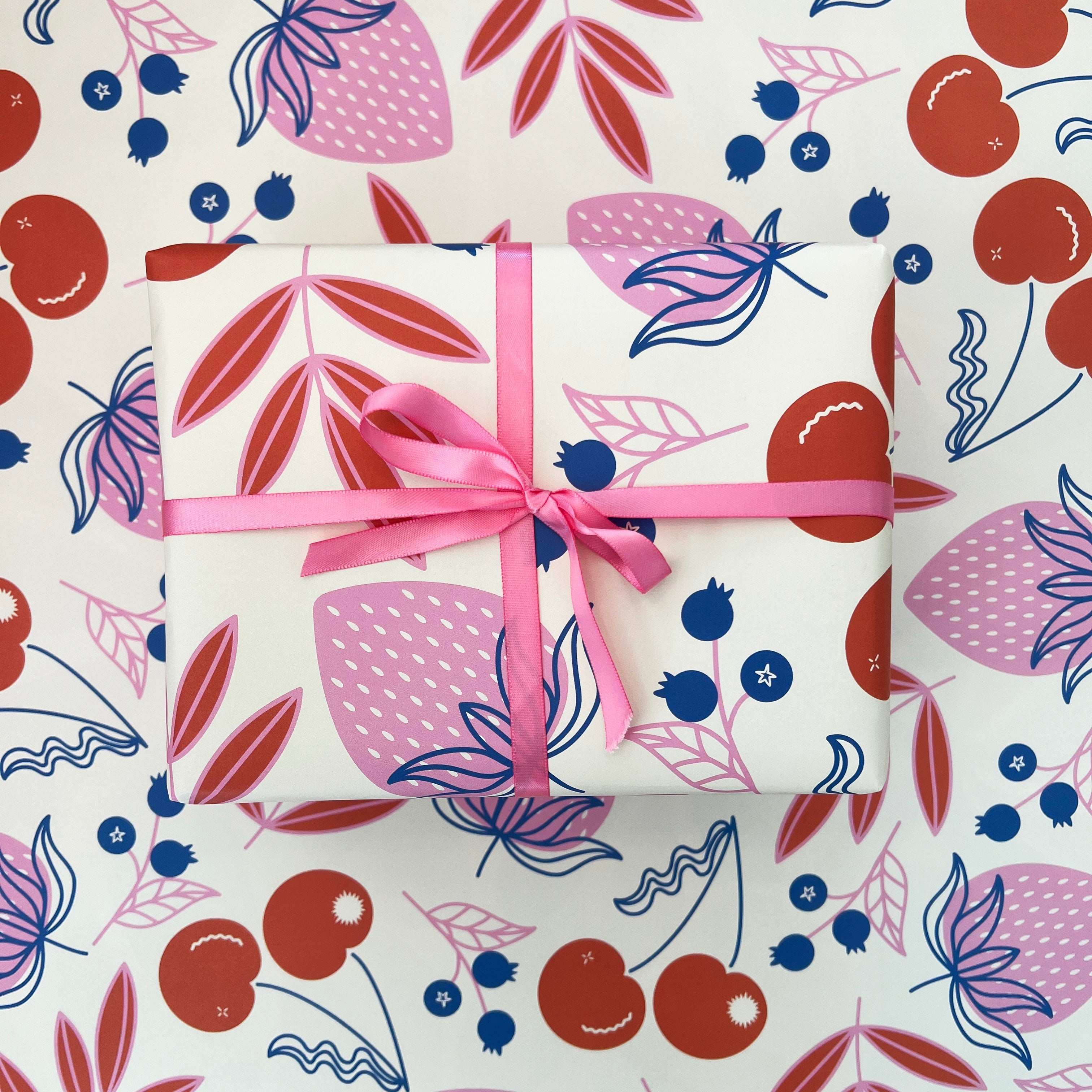 Fruit Pattern Gift Wrap