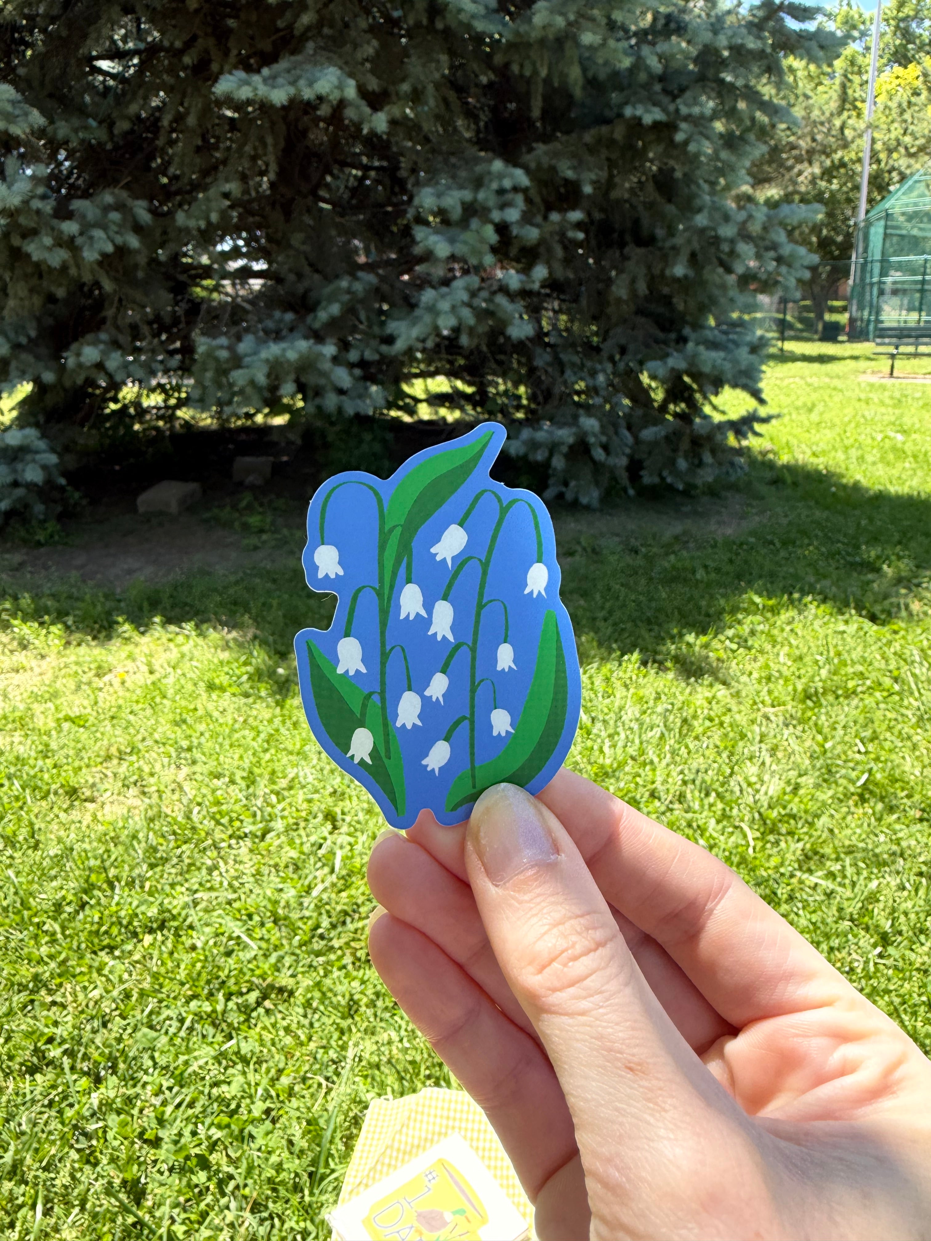 Lilly of the Valley Sticker