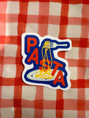 Plate of Spaghetti Sticker