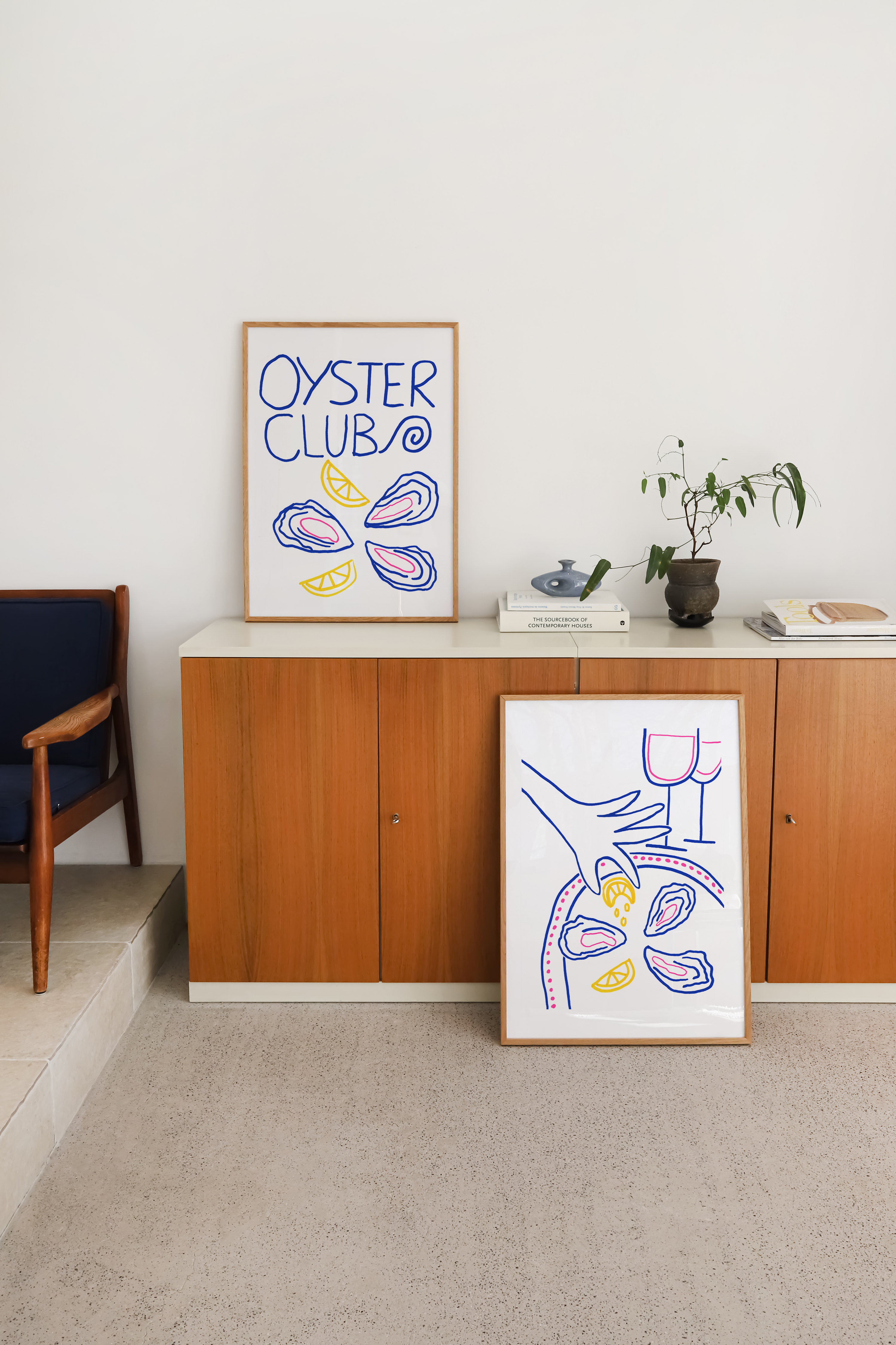 Oyster Club Print