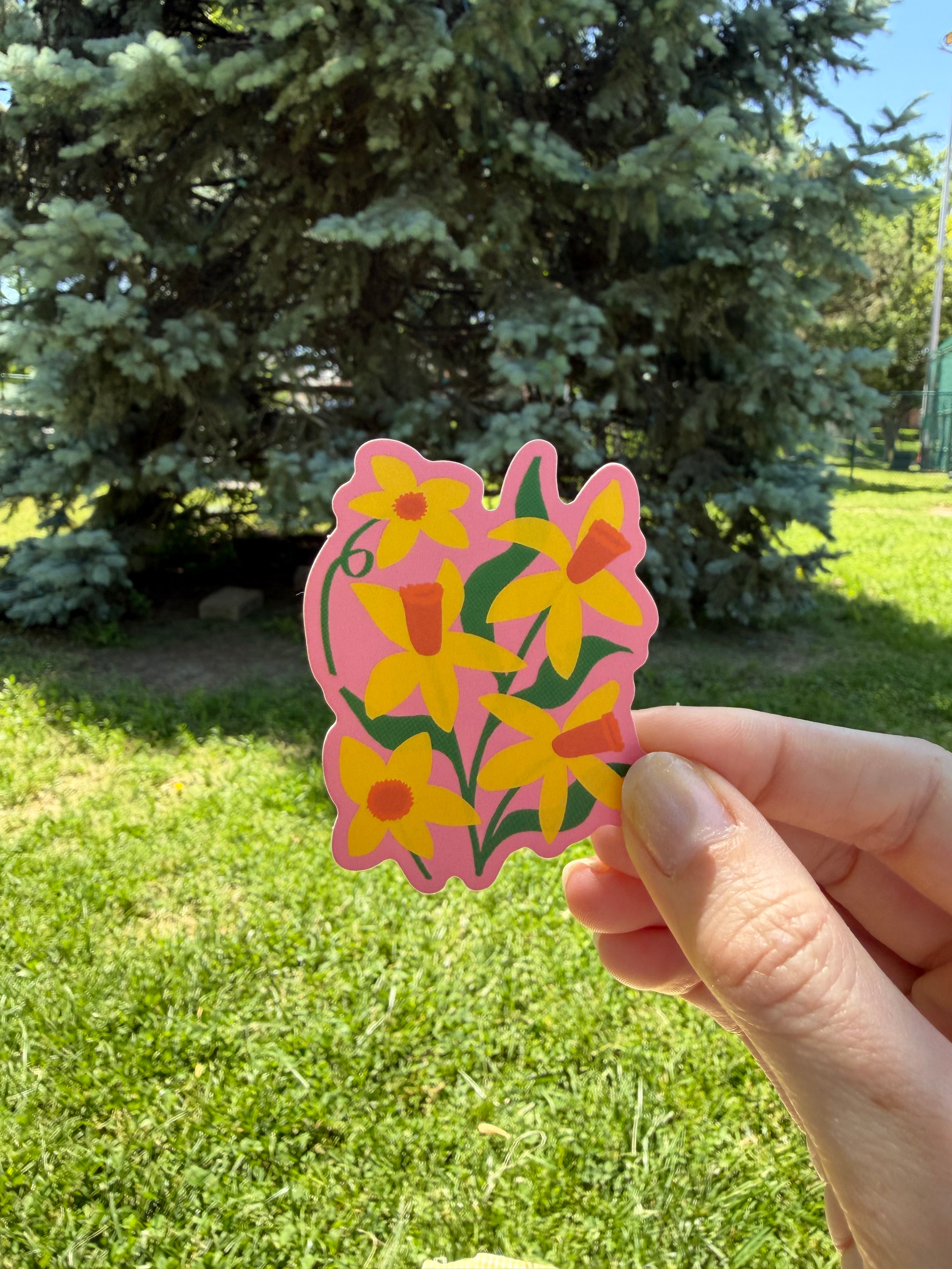 Daffodils Sticker