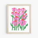 Coneflowers Print