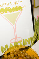Extra Dirty Martini Print