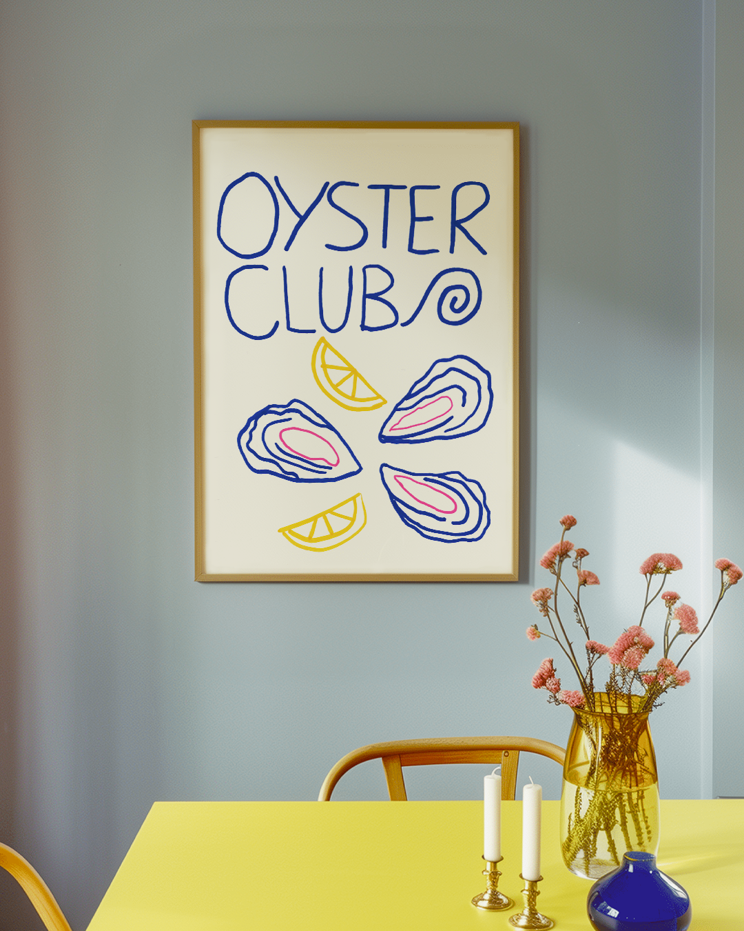 Oyster Club Print