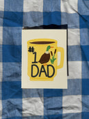 #1 Dad Father’s Day Card
