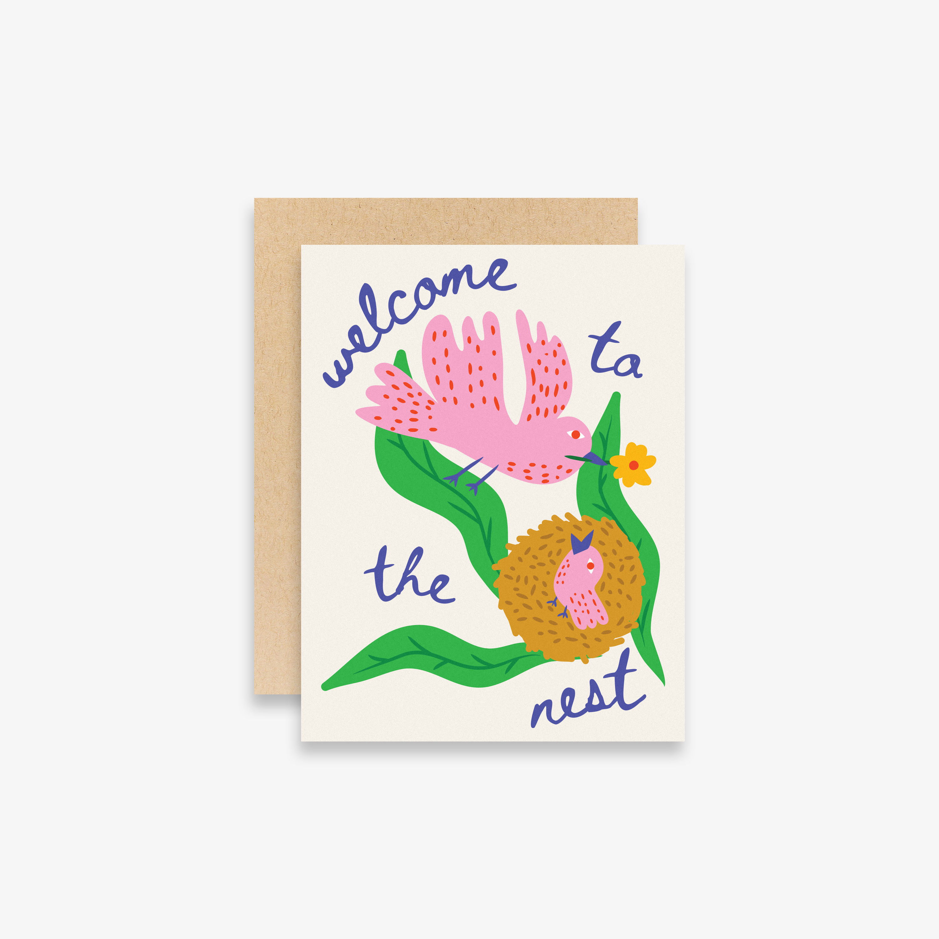 Welcome To The Nest Card