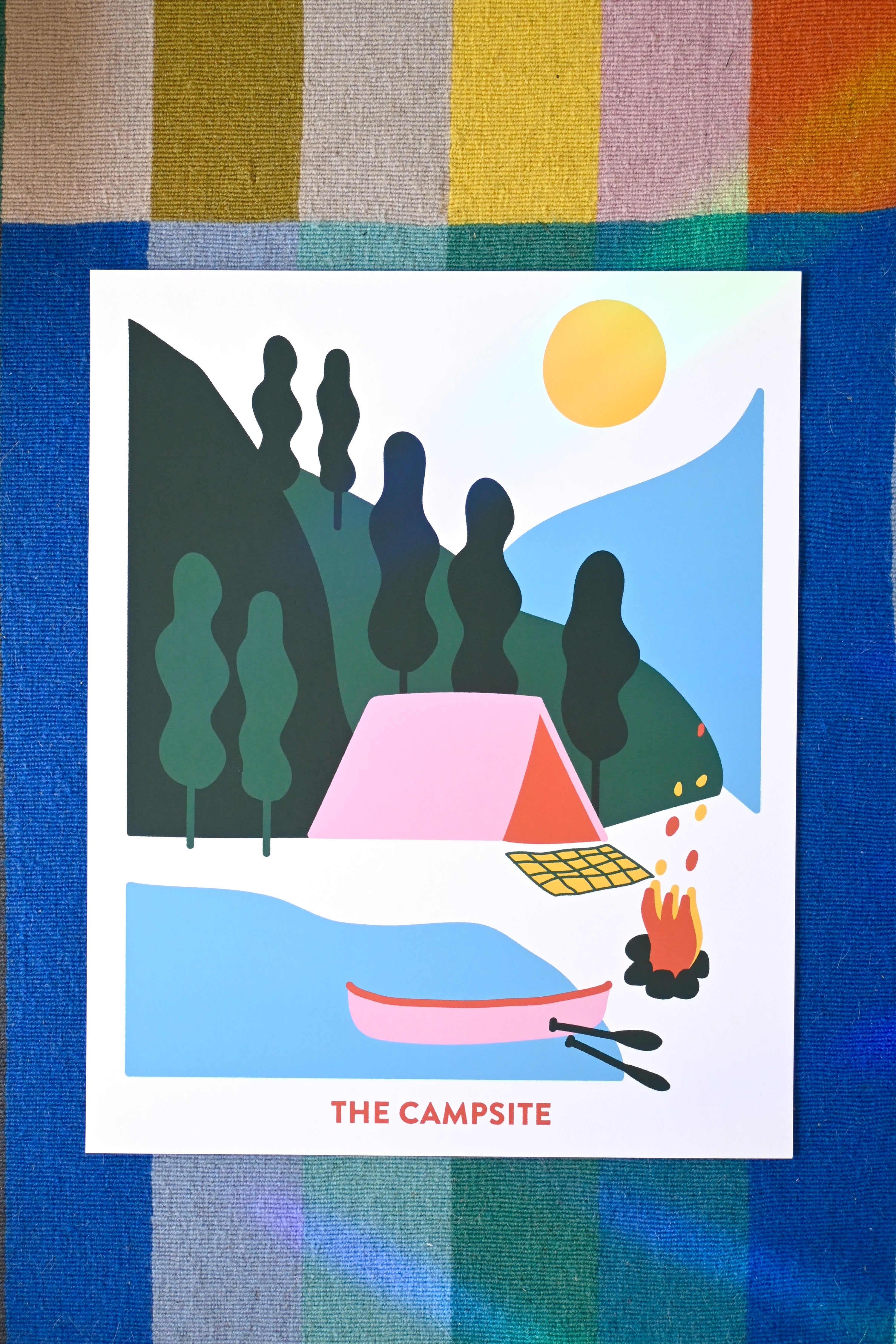 The Campsite Print